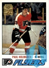 2001-02 Topps O-Pee-Chee Archives Paul Holmgren #307 Rookie reprints #74